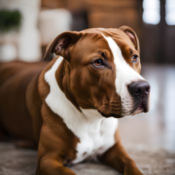 Pitbull-with-Brown-and-White-Coat