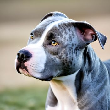 What is a Blue Merle Pitbull?
